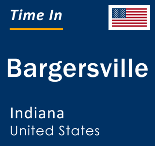 Current local time in Bargersville, Indiana, United States