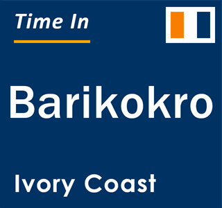 Current local time in Barikokro, Ivory Coast