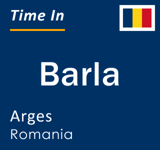 Current time in Barla, Arges, Romania