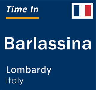 Current local time in Barlassina, Lombardy, Italy