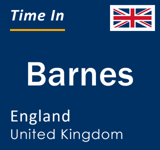 Current local time in Barnes, England, United Kingdom