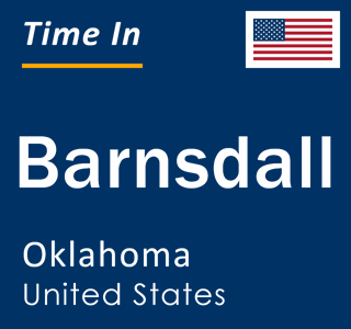 Current local time in Barnsdall, Oklahoma, United States