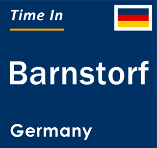 Current local time in Barnstorf, Germany