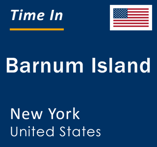 Current local time in Barnum Island, New York, United States