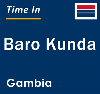 Current local time in Baro Kunda, Gambia