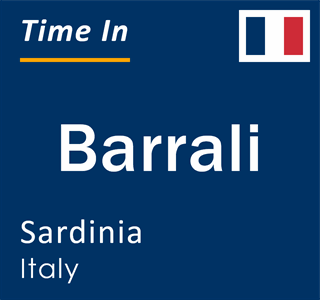 Current local time in Barrali, Sardinia, Italy