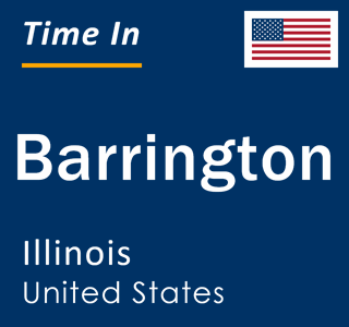 Current local time in Barrington, Illinois, United States