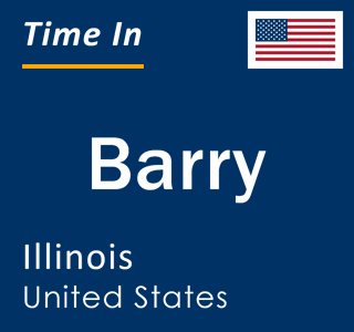 Current local time in Barry, Illinois, United States