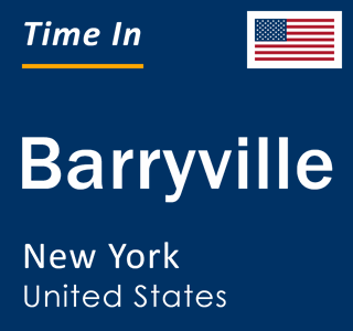 Current local time in Barryville, New York, United States