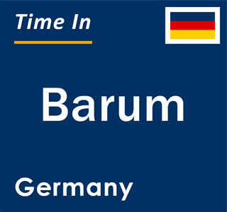 Current local time in Barum, Germany