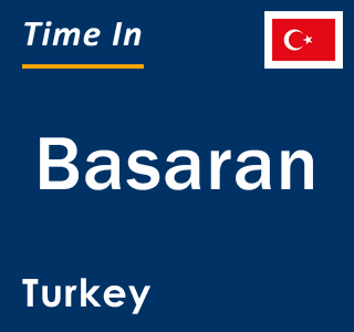 Current local time in Basaran, Turkey