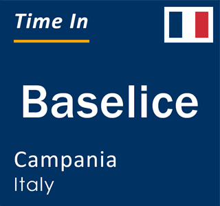 Current local time in Baselice, Campania, Italy