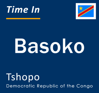 Current local time in Basoko, Tshopo, Democratic Republic of the Congo