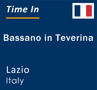 Current local time in Bassano in Teverina, Lazio, Italy