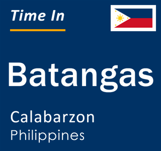 Current local time in Batangas, Calabarzon, Philippines