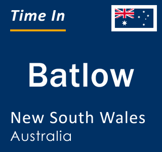 Current local time in Batlow, New South Wales, Australia