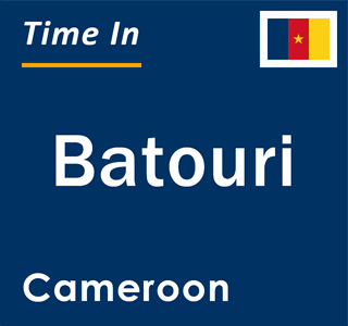 Current local time in Batouri, Cameroon