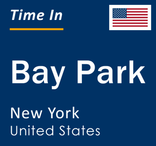 Current local time in Bay Park, New York, United States