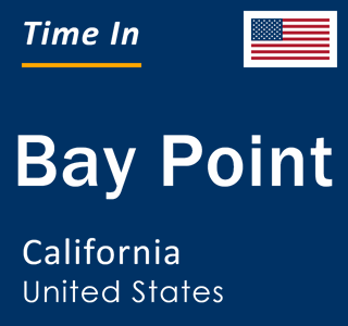 Current local time in Bay Point, California, United States