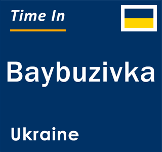 Current local time in Baybuzivka, Ukraine