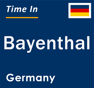 Current local time in Bayenthal, Germany