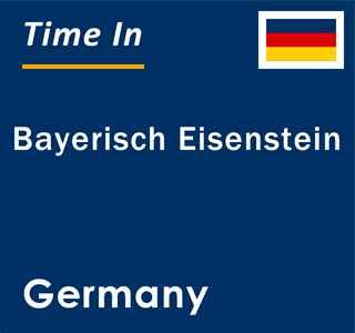 Current local time in Bayerisch Eisenstein, Germany