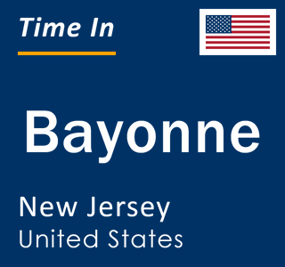 Current local time in Bayonne, New Jersey, United States