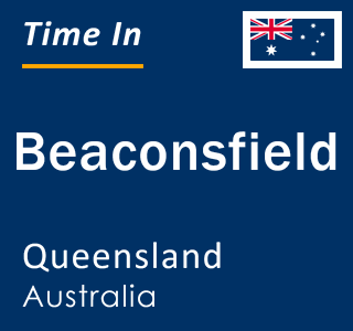 Current local time in Beaconsfield, Queensland, Australia