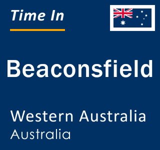 Current local time in Beaconsfield, Western Australia, Australia