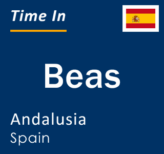 Current local time in Beas, Andalusia, Spain