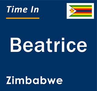 Current local time in Beatrice, Zimbabwe