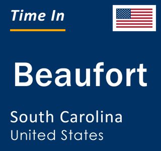 Current local time in Beaufort, South Carolina, United States