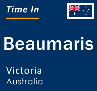 Current local time in Beaumaris, Victoria, Australia