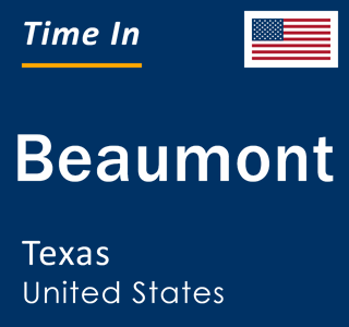 Current local time in Beaumont, Texas, United States