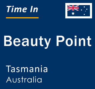 Current local time in Beauty Point, Tasmania, Australia