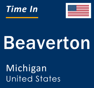 Current local time in Beaverton, Michigan, United States