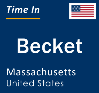 Current local time in Becket, Massachusetts, United States