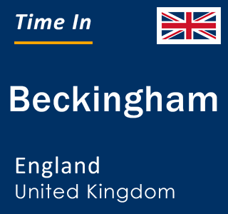 Current local time in Beckingham, England, United Kingdom