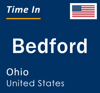 Current local time in Bedford, Ohio, United States