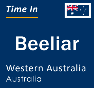 Current local time in Beeliar, Western Australia, Australia