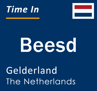 Current local time in Beesd, Gelderland, The Netherlands