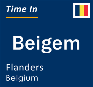 Current local time in Beigem, Flanders, Belgium