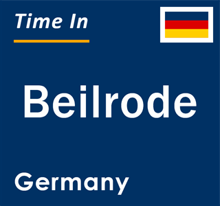 Current local time in Beilrode, Germany