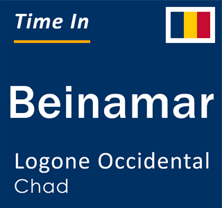 Current time in Beinamar, Logone Occidental, Chad