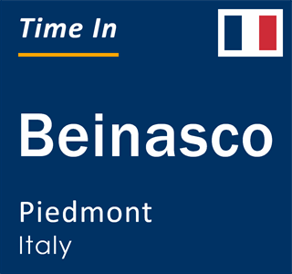 Current local time in Beinasco, Piedmont, Italy