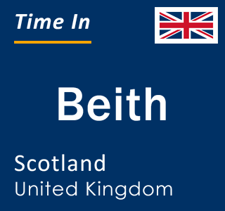 Current local time in Beith, Scotland, United Kingdom