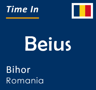 Current time in Beius, Bihor, Romania