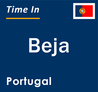 Current local time in Beja, Portugal