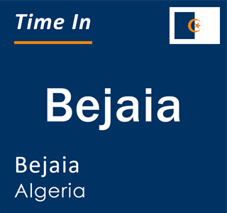 Current local time in Bejaia, Bejaia, Algeria