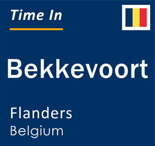 Current local time in Bekkevoort, Flanders, Belgium